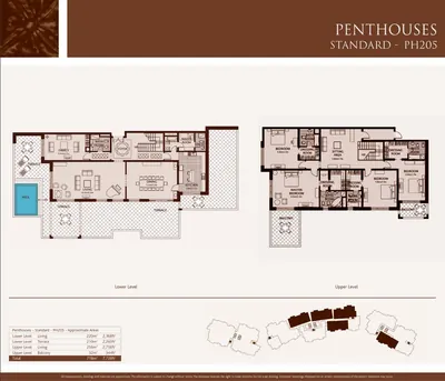 Standard - PH205 - 4 Bedroom - 7728 sq ft