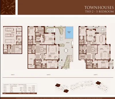 Townhouse 2 - 5 Bedroom - 11146 sq ft