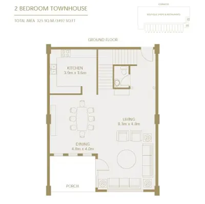 2 Bedroom - Ground