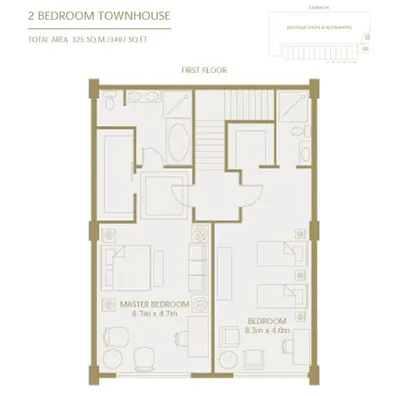 2 Bedroom - First