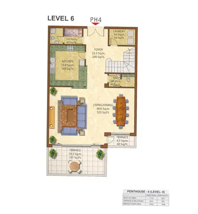 Penthouse 4 - Lev 6
