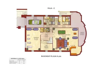 Villa C - Basement