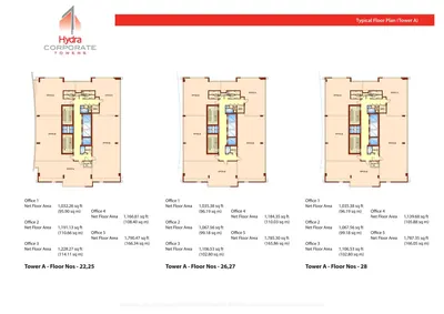 Floor 22, 25 - 28