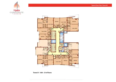 Floor 16 - 21