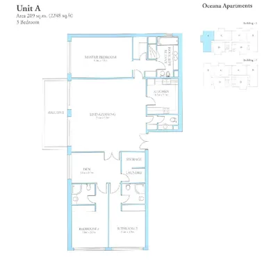 Unit A - 3 Bed