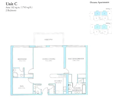 Unit C - 2 Bed