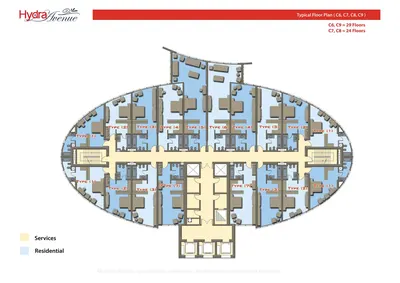 Typical Floor C6 to C9