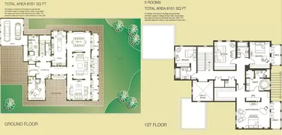 4 Bedroom - 6151 sq ft