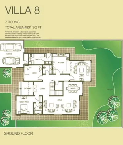 Type 8 - 5 bed 4931 Sq Ft