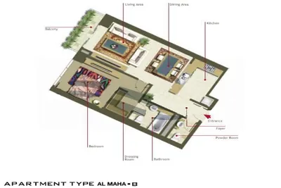 1 Bed - Type B