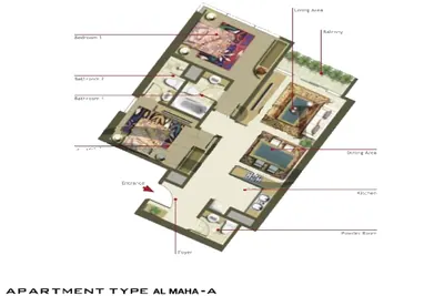 2 Bed - Type A