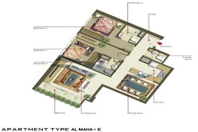 2 Bed - Type E