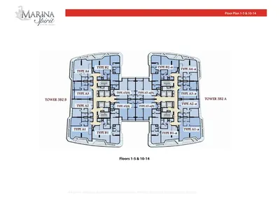 Floors 1-5 10-14