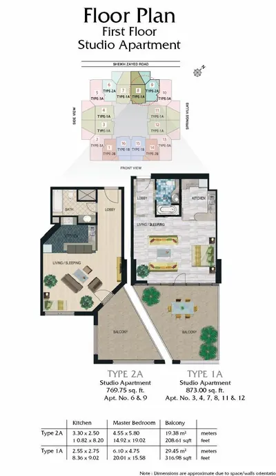 Studio Apartments