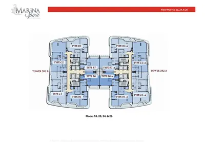 Floors 18-20 24-26