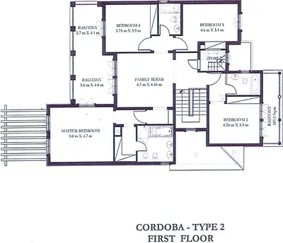 Cordoba T2 First Floor