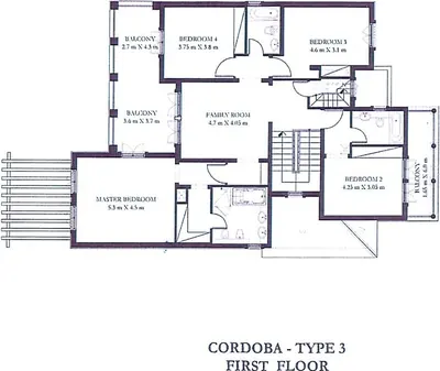 Cordoba T3 First Floor