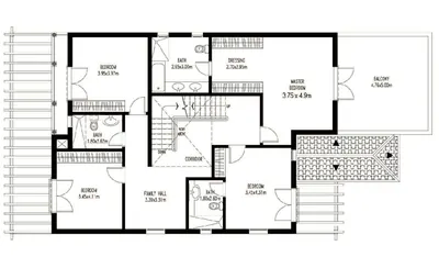 Type A2 - First Floor