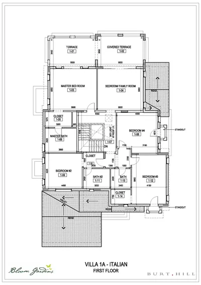 Villa 1A - First Floor