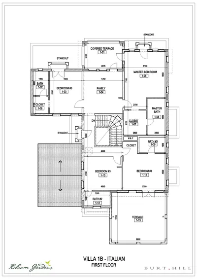 Villa 1B - First Floor
