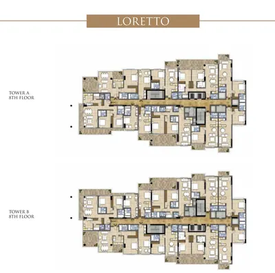 Tower A & B: Level 8